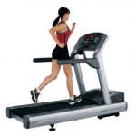 Life Fitness Club Series Treadmill in use